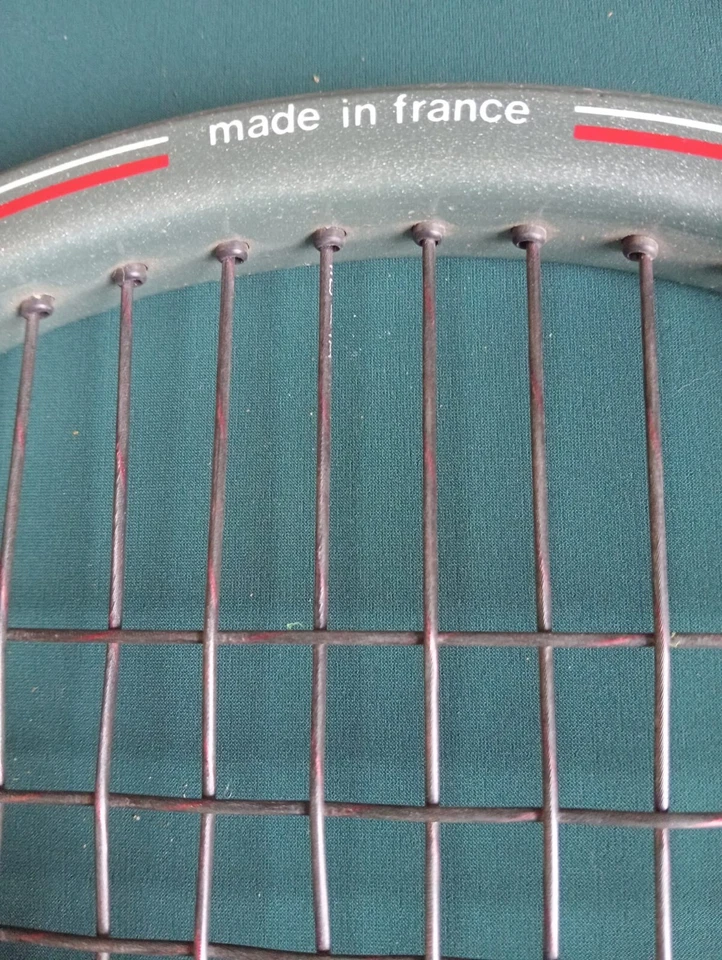 Racchetta tennis Rossignol F200 carbon, primi anni '80 - Imagen 4 de 4