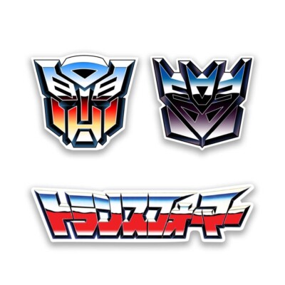 Transformers Vinyl Sticker Set