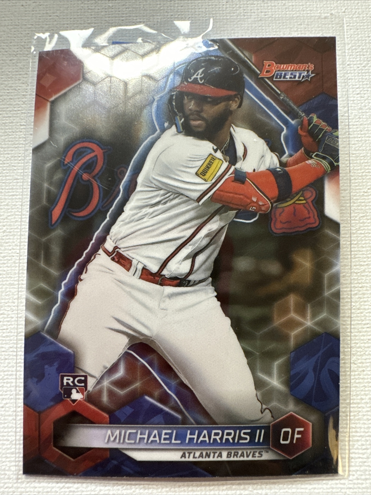 2023 Bowman's Best Michael Harris II Base Rookie Atlanta Braves #27