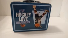 2002 NHL Atlanta Thrashers Lunch Box New RARE HTF Live Hockey Love Thrashers
