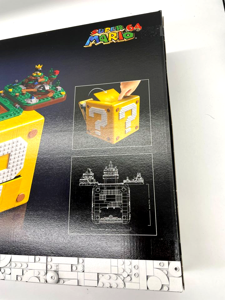 Mario Question Block Super Mario 64 Lego Set Price LEGO Super
