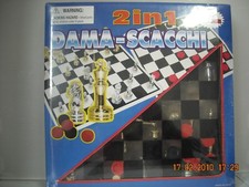 SCACCHIERA TRASPARENTE + PEDINE + SCACCHI DORATI ARGENTATI ANNI '80