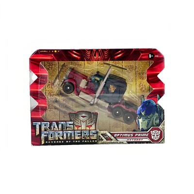 Optimus Prime Transformers Die Rache Der Gefallenen Voyager Hasbro 2008