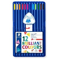Staedtler Ergosoft Buntstifte 12Er Etui -ErhöHte Bruchfestigkeit - Dreikant