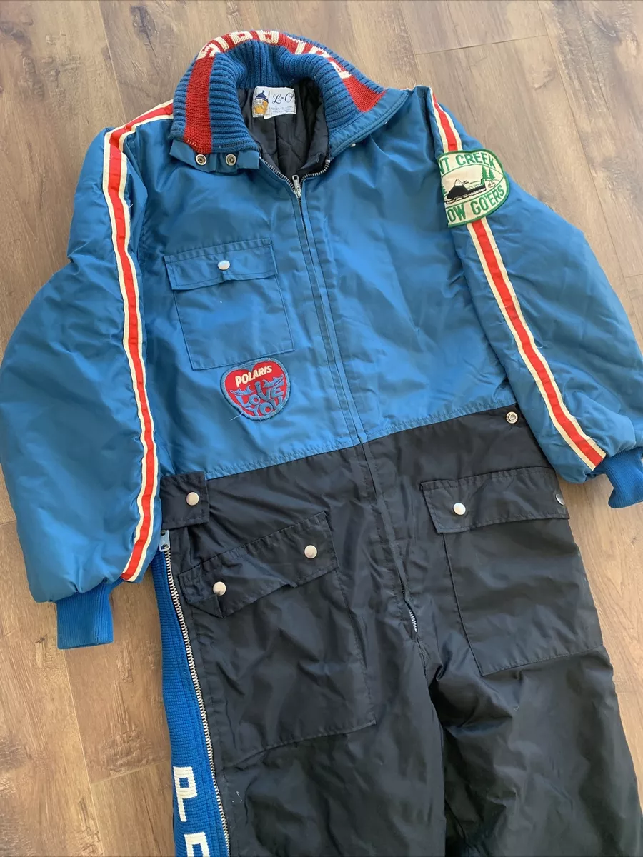 Vintage polaris snowmobile best sale suit