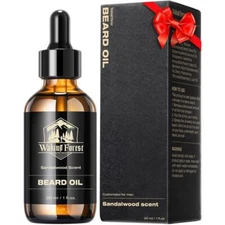 Beard Oil - Beard Growth Oil Thicker Beard with Vitamin E, Rosemary, Castor Bear