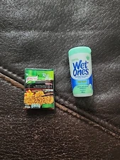 Zuru Mini Brands Knorr Rice Sides Asian BBQ & Wet Ones Wipes