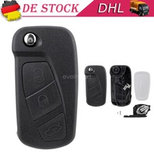 Klapp Gehäuse Schlüssel Für Ford KA RU8 2008-2016 3 Tasten Fernbedienung Rohling