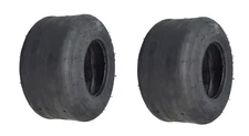 10x4.50-5 Tubeless Slick Tire  for Drift Trike & Go-Kart (Qind) (Set of 2)