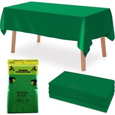 Plastic Table Cloth Disposable Wipe Clean Party Tablecloth Covers Rectangle UK