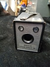 Vintage 1940's Ansco Shur-Shot Jr. Box 120 Film Camera Untested