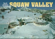 Squaw Valley High Camp California Skiing, Hosted 1960 Winter Olympics - Postcard