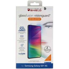 ZAGG InvisibleShield GlassFusion VisionGuard  Screen for Galaxy S21 5G - Clear