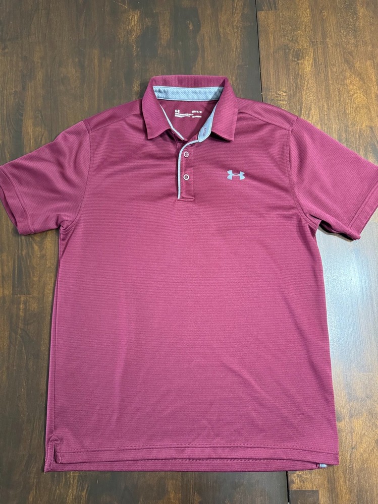 Under Armour 1290140 Men's UA Tech Performance Loose-Fit Golf Polo Team Shirt