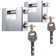 60mm Heavy Duty Padlock Steel & 3 Keys Armoured Shutter Warehouse Container Lock