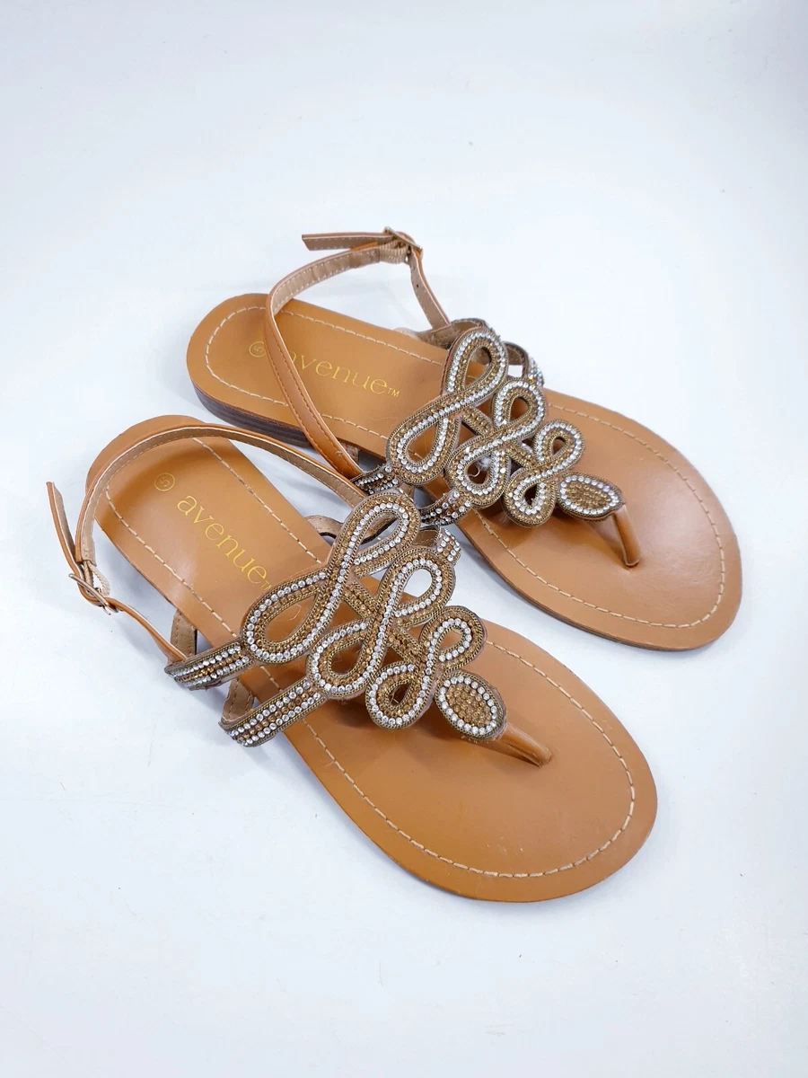 Strappy buckle sandals sale
