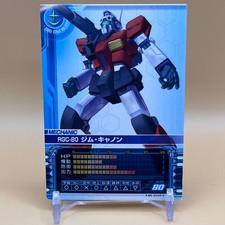 RGC-80 GM Cannon Mobile Suit Gundam 0079 Card ME-0042 Bandai 2005 Japan