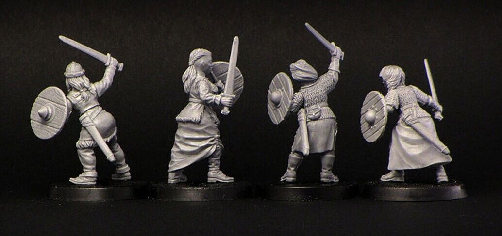 Shield Maiden miniatures for SAGA by Brother Vinni