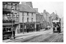 pt0503 - Trams at West Gate , Rotherham , Yorkshire - print 6x4