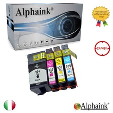 4 CARTUCCE 934 935XL per Hp OFFICEJET 6822 6825 6820 6812 6800 6815 6835 6239