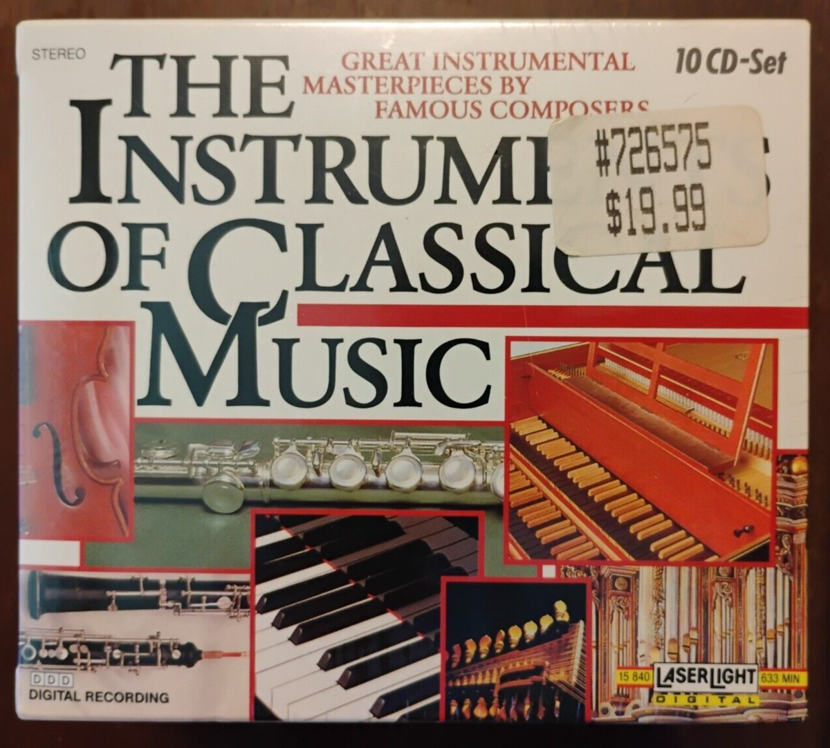 The Instruments of Classical Music (CD, Jul-1990, 10 Discs