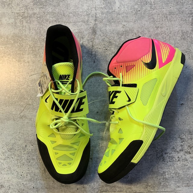 Nike Zoom Javelin Elite 2 Track & Field Spikes Shoes Volt Pink Men's Size 9 for sale online | eBay