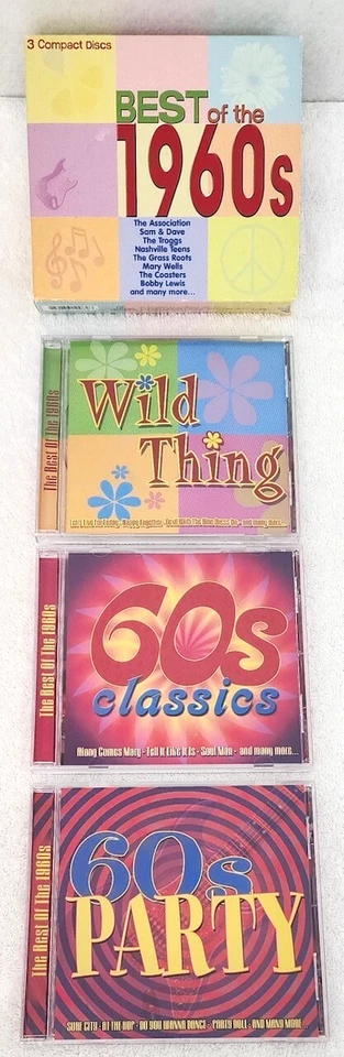 BEST OF THE 1960s 3-DISC CD BOX SET 30 Songs Compilation TROGGS BOX TOPS TURTLES - Image 2 of 4