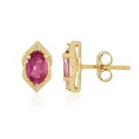 Cavill Ohrringe Sterlingsilber Pink Topas 1,709Ct Oval Zirkon Damen