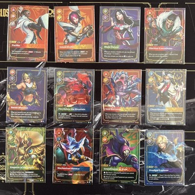 Riftbound Spiritforged 12 Legends Draven Irelia Fiora Ezreal Rumble Jax etc