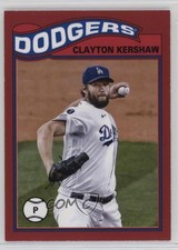 2021 Topps UK Edition 1978-79 Redux Red 4/5 Clayton Kershaw #SR-15 b4d