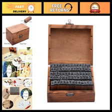 70 Pcs Mini Rubber Stamp Set - Alphabet  Numbers for Pottery, Clay Crafts, Card