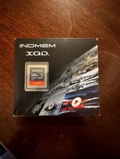 INDMEM 128GB XQD Camera Memory Card - G Series (Read 440MB/s and Write 400MB/s)