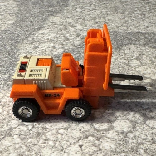 Vintage GoBots Spoons MR-34 Forklift  Bandai 1984 Japan