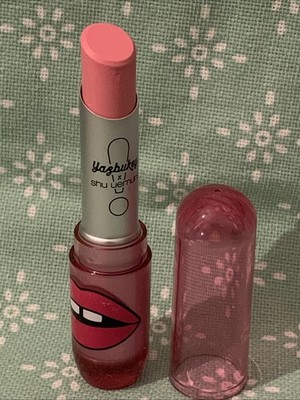 Shu Uemura Rouge Unlimited Supreme Matte Lipstick Yazbukey Eclair Pink Pale Neu