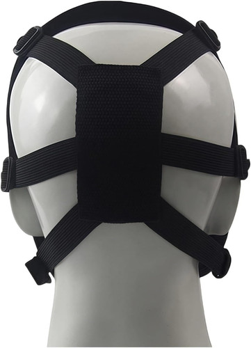 Ghost Mask,Mask Skeleton with Metal Mesh Eye 8.5*5*11.5, Black skull