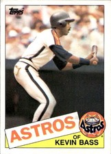 1985 Topps*326 Kevin Bass Baseball Card
