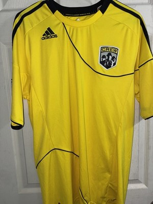 Authentic adidas MLS Columbus Crew SC 2011/12 Home Soccer Jersey Men's large #7