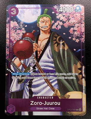 Zoro-Juurou OP05-067 Event Pack Vol. 5 Promo Prize Manga One Piece