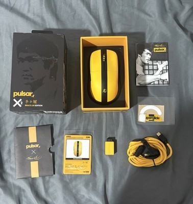 Pulsar X2 Bruce Lee Edition Wireless Gaming Mouse - Complete