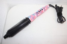 Calista Tools Perfecter Hair Styler BRU1114A-P Heated Round Brush Curling EUC