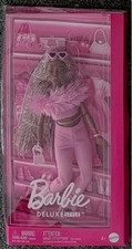 Barbie Deluxe Style Doll #4 in Soft Pink Jumpsuit Barbiecore Outfit Braided Hair