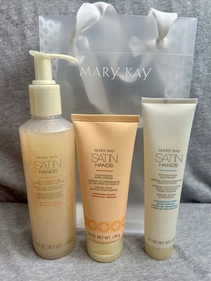 #ad Mary Kay *LIMITED EDITION* Orchard Peach Satin Hands Pampering Set $23.95