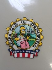 Vespa club toppa patch (NO Placca,  Plakette, Plaque) Springfield Simpson 