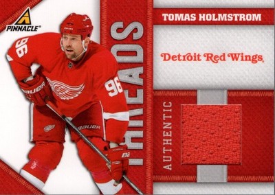 2010-11 Pinnacle Threads #THO Tomas Holmstrom Jersey /499 - HKY