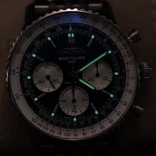 2023 Breitling Navitimer AB0138 – 43mm B01 Chronograph Black Dial Steel B&P 5