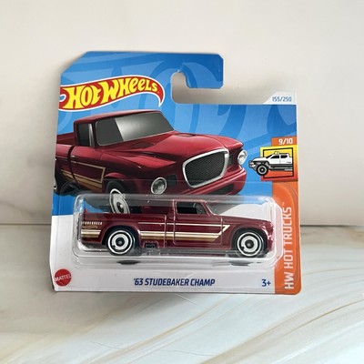 Hot Wheels - '63 Studebaker Champ 9/10 HW Hot Trucks 155/250 rot