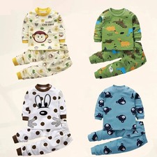 KIDS COTTON PAJAMAS SETS FOR BOYS GIRLS USD SLEEPWEAR NIGHTWEAR SETS