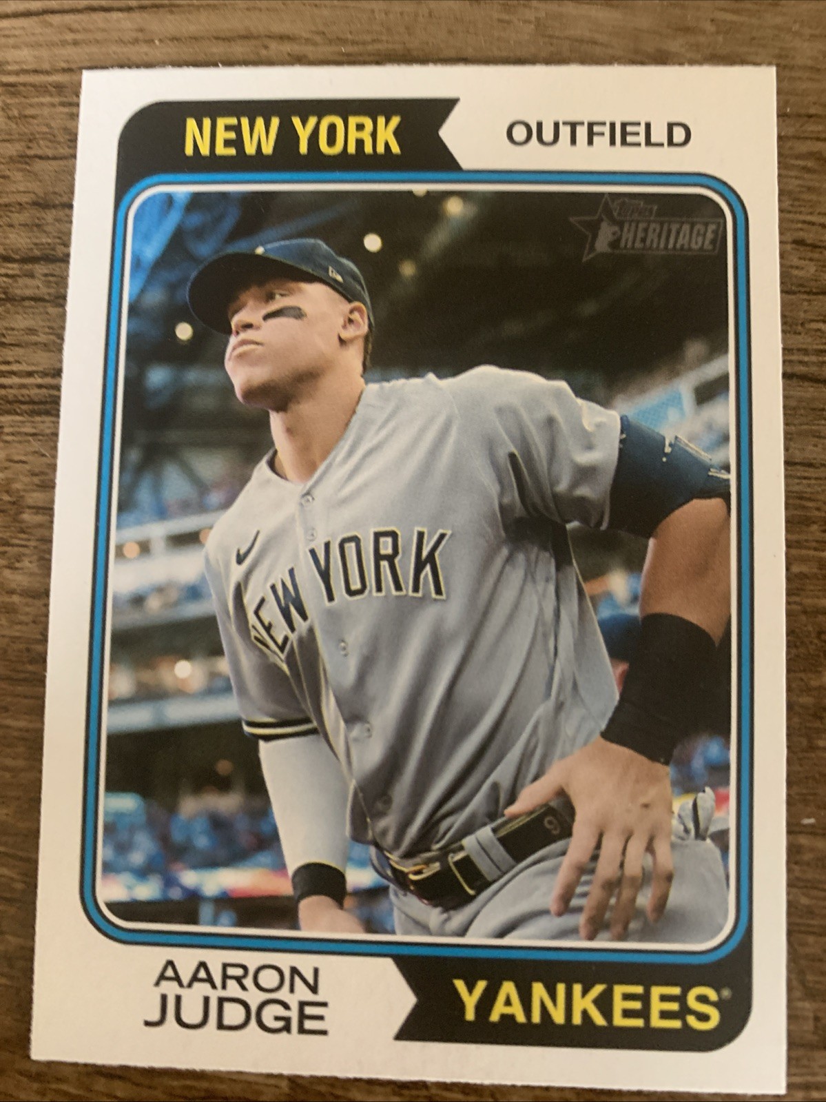2023 Topps Heritage Aaron Judge #152 Image Variation SP