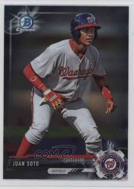 2017 Bowman Draft Chrome Juan Soto #BDC-162 0za6