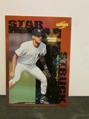 Derek Jeter 1996 Score Star Struck Dugout Collection #109 SP Yankees HOF XebX